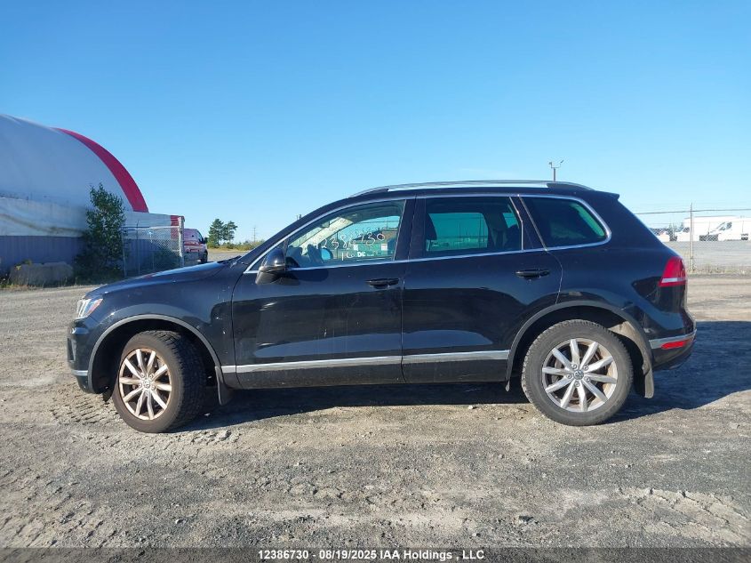 2016 Volkswagen Touareg 3.6L Comfortline/3.6L Execline/3.6L Highline/3.6L Sportline VIN: WVGEF9BPXGD000654 Lot: 12386730