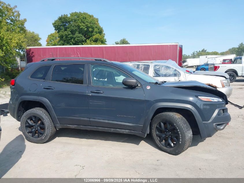 2017 Jeep Cherokee Trailhawk VIN: 1C4PJMBS5HW551762 Lot: 12386966