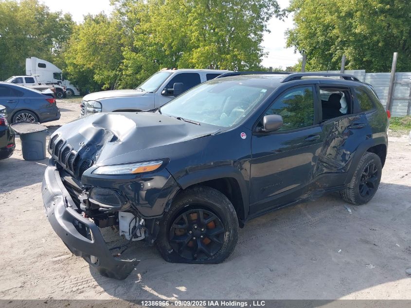 2017 Jeep Cherokee Trailhawk VIN: 1C4PJMBS5HW551762 Lot: 12386966