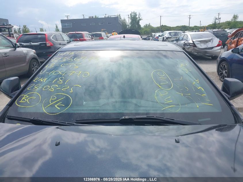 2013 Cadillac Cts VIN: 1G6DM1E34D0104790 Lot: 12386976