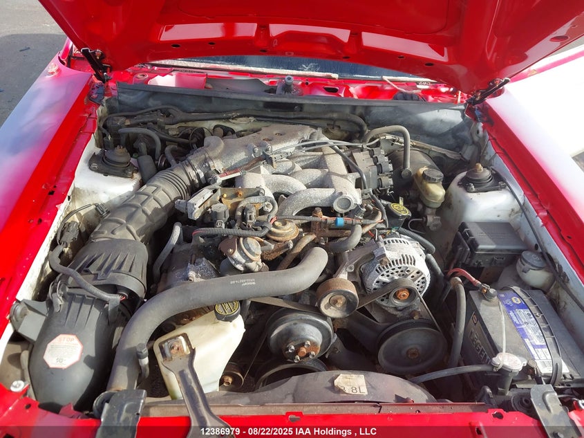 2000 Ford Mustang VIN: 1FAFP4049YF263568 Lot: 12386979