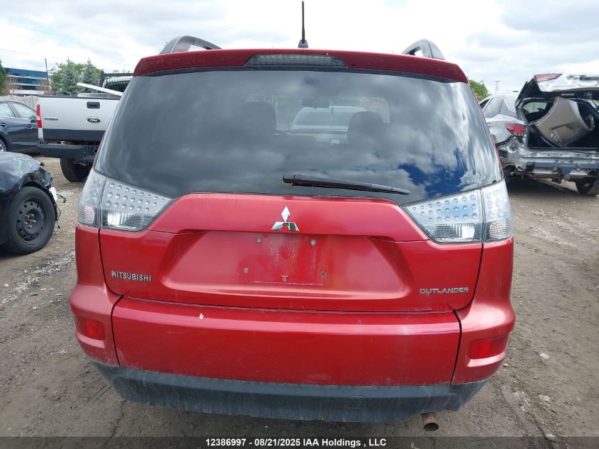 2010 Mitsubishi Outlander Es VIN: JA4AT2AW4AZ609206 Lot: 12386997