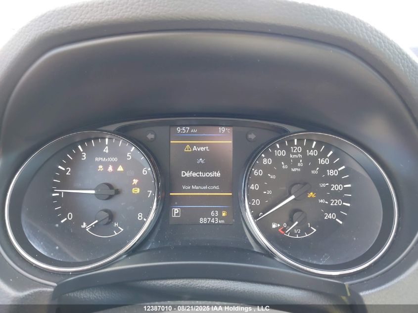 2022 Nissan Qashqai Sl/Sv VIN: JN1BJ1BW4NW472237 Lot: 12387010