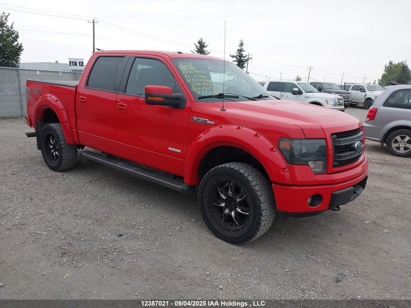 1FTFW1ET5EFD00395 2014 Ford F150 Supercrew auction photo 1