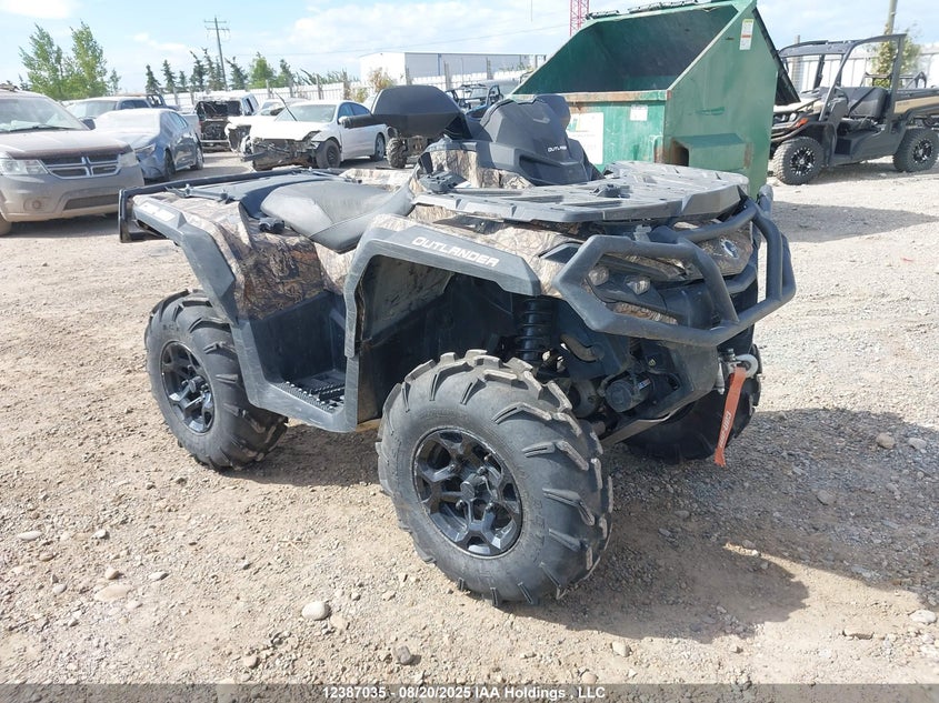 3JBLKAU43PJ002427 2023 Can-Am Outlander Xt 850/Xt-P 850/Mossy Oak Hunting Edition 850 auction photo 1