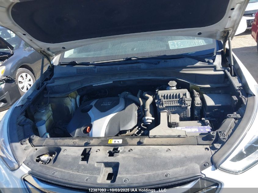 2015 Hyundai Santa Fe VIN: 5XYZUDLA3FG297842 Lot: 12387093