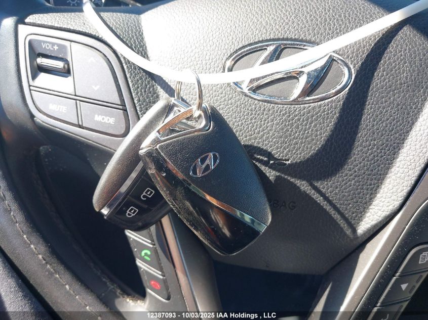 2015 Hyundai Santa Fe VIN: 5XYZUDLA3FG297842 Lot: 12387093