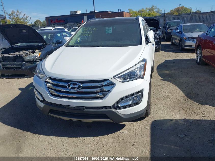 2015 Hyundai Santa Fe VIN: 5XYZUDLA3FG297842 Lot: 12387093