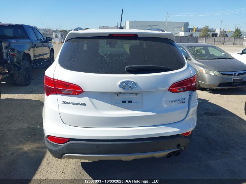 2015 Hyundai Santa Fe VIN: 5XYZUDLA3FG297842 Lot: 12387093