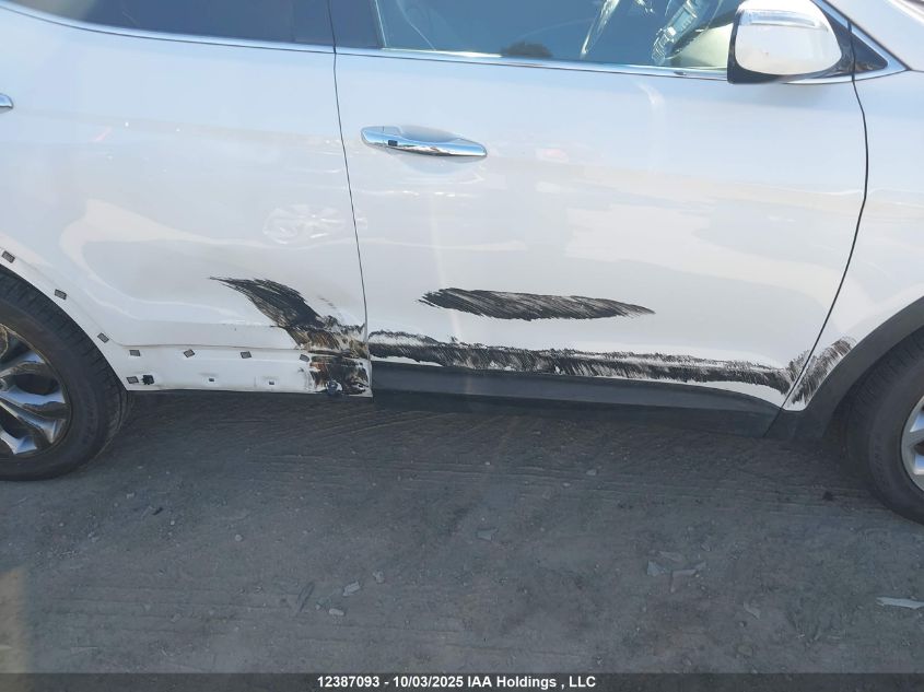 2015 Hyundai Santa Fe VIN: 5XYZUDLA3FG297842 Lot: 12387093