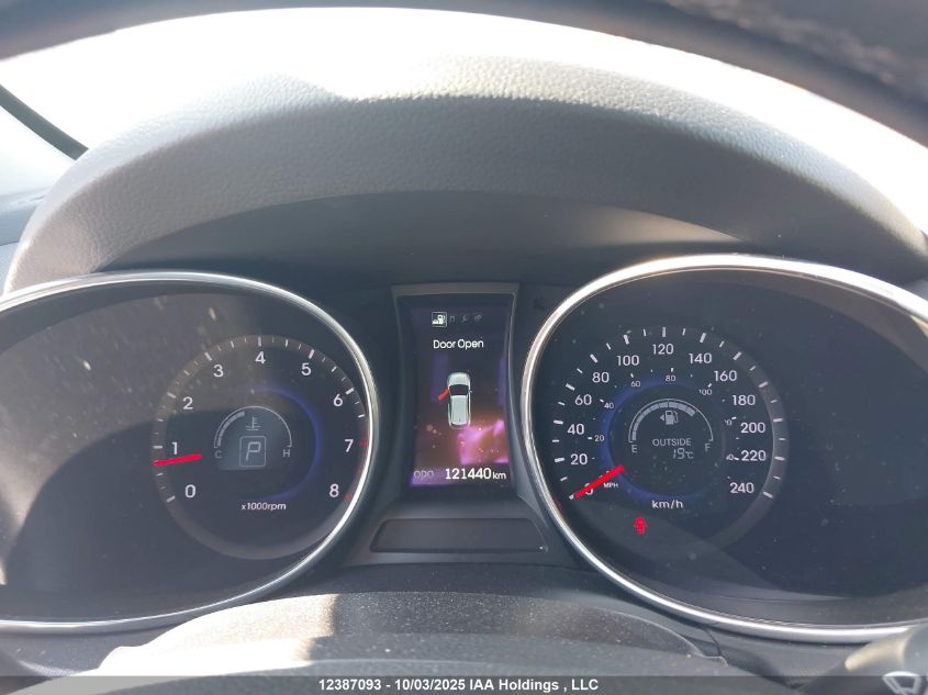 2015 Hyundai Santa Fe VIN: 5XYZUDLA3FG297842 Lot: 12387093