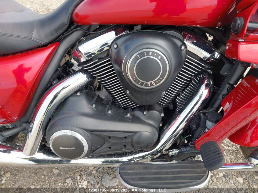 2011 Kawasaki Vn1700 J VIN: JKBVNRJ10BA000277 Lot: 12387135