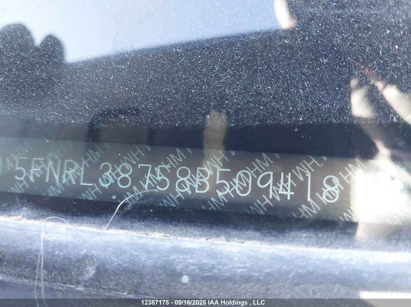 5FNRL38758B509418 2008 HONDA ODYSSEY photo no. 19
