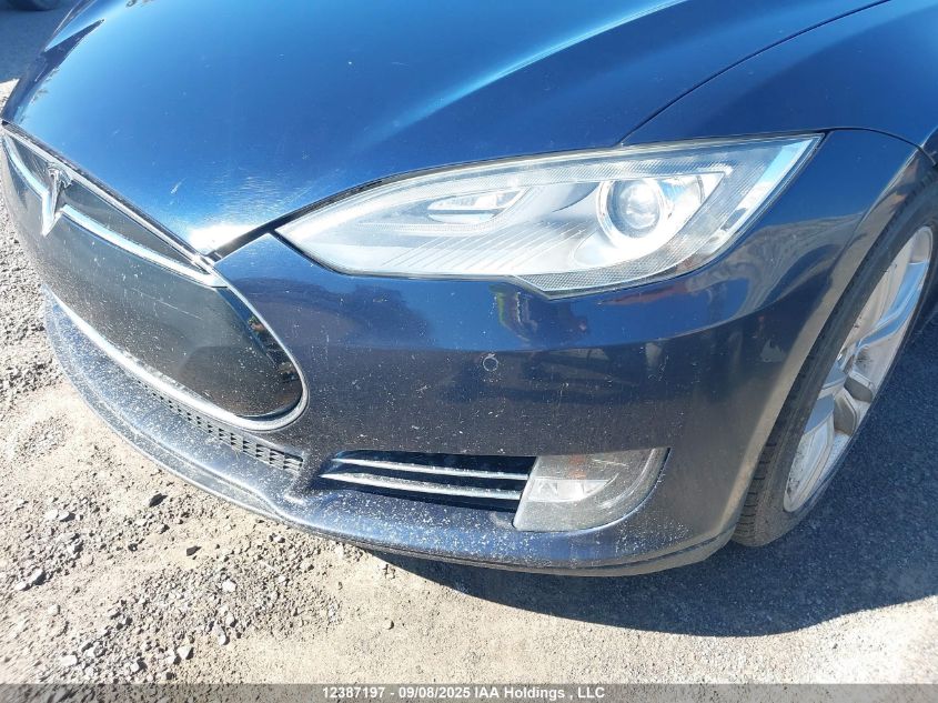 2014 Tesla Model S VIN: 5YJSA1H1XEFP31956 Lot: 12387197
