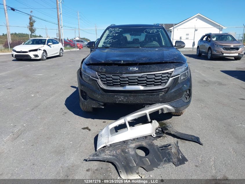 2021 Kia Seltos Lx VIN: KNDEPCAA3M7051645 Lot: 12387278