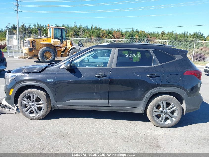 2021 Kia Seltos Lx VIN: KNDEPCAA3M7051645 Lot: 12387278