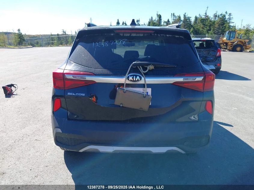 2021 Kia Seltos Lx VIN: KNDEPCAA3M7051645 Lot: 12387278