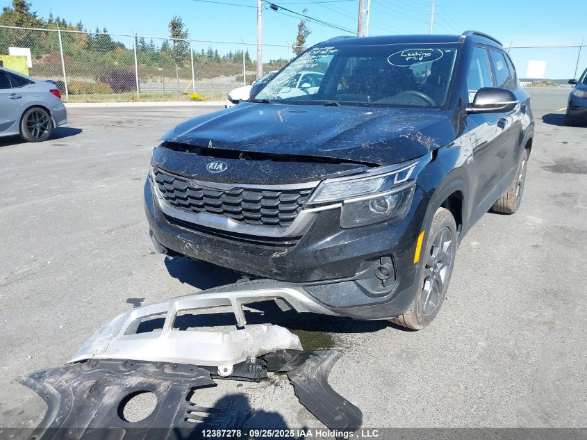 2021 Kia Seltos Lx VIN: KNDEPCAA3M7051645 Lot: 12387278