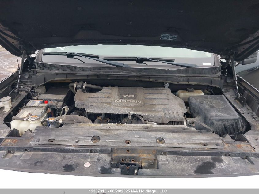 2017 Nissan Titan Platinum Reserve/Pro-4X/S/Sl/Sv VIN: 1N6AA1E57HN506321 Lot: 12387315