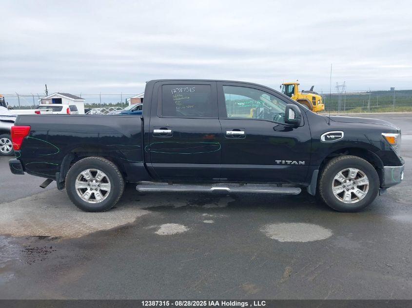 2017 Nissan Titan Platinum Reserve/Pro-4X/S/Sl/Sv VIN: 1N6AA1E57HN506321 Lot: 12387315