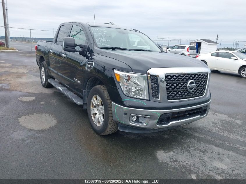 2017 Nissan Titan Platinum Reserve/Pro-4X/S/Sl/Sv VIN: 1N6AA1E57HN506321 Lot: 12387315