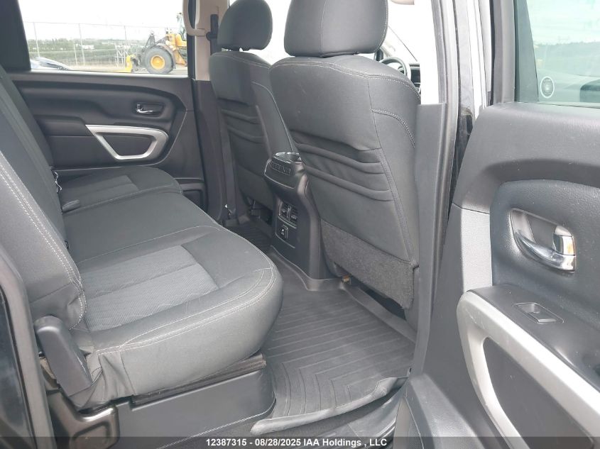 2017 Nissan Titan Platinum Reserve/Pro-4X/S/Sl/Sv VIN: 1N6AA1E57HN506321 Lot: 12387315