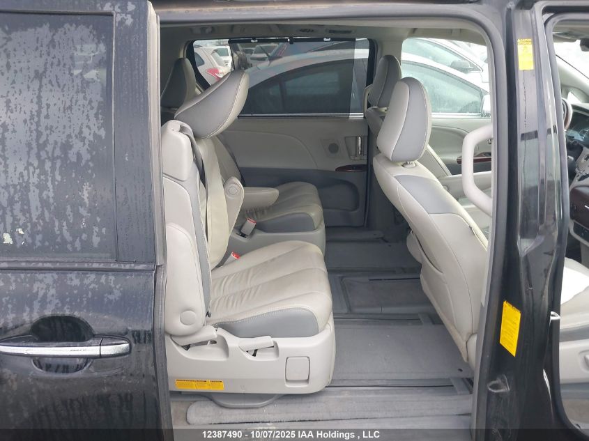 2014 Toyota Sienna Xle/Limited VIN: 5TDDK3DC9ES074975 Lot: 12387490