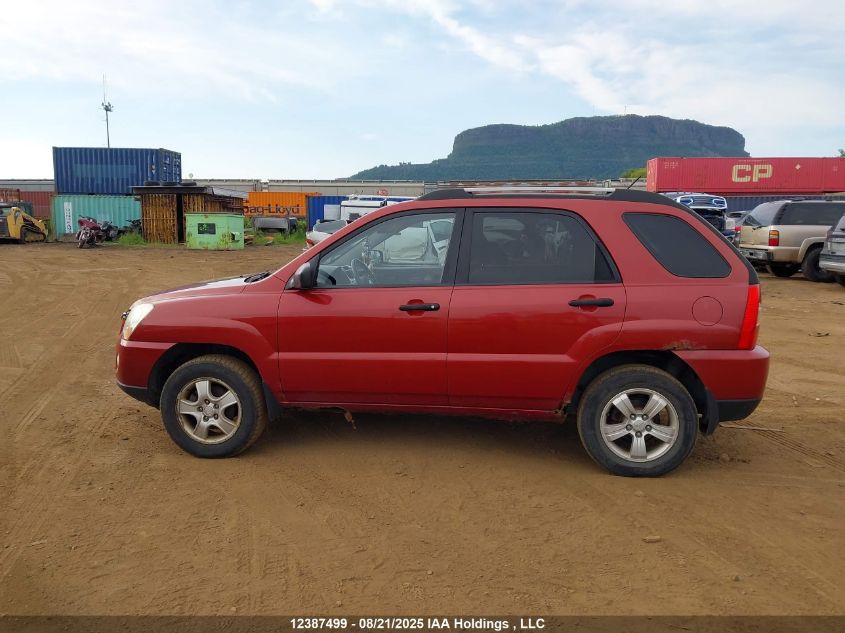 2009 Kia Sportage Lx VIN: KNDJF722297577269 Lot: 12387499