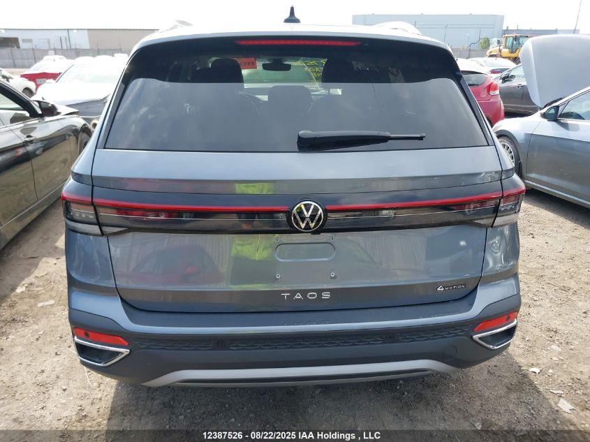 2025 Volkswagen Taos Se VIN: 3VVUC7B23SM026948 Lot: 12387526