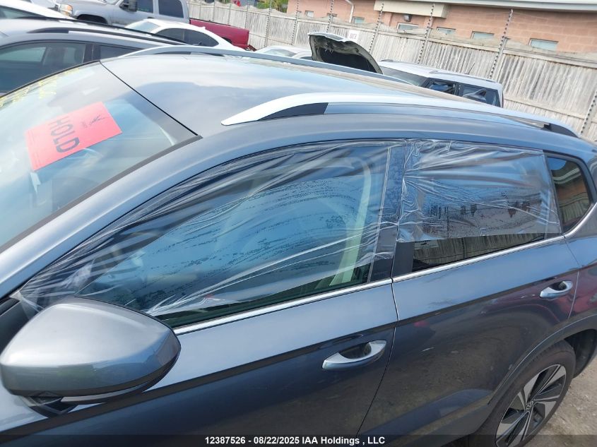 2025 Volkswagen Taos Se VIN: 3VVUC7B23SM026948 Lot: 12387526