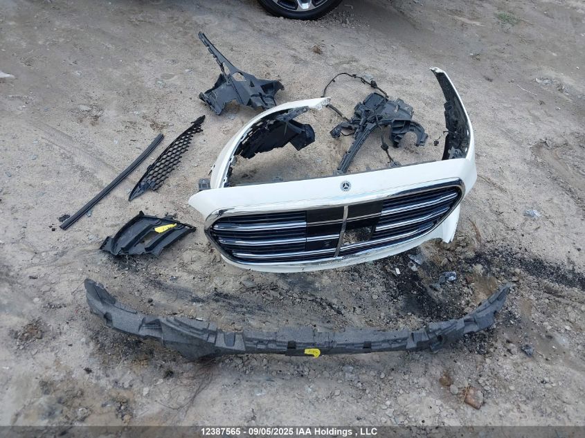 2022 Mercedes-Benz S 500 4Matic VIN: W1K6F6DB0NA127359 Lot: 12387565