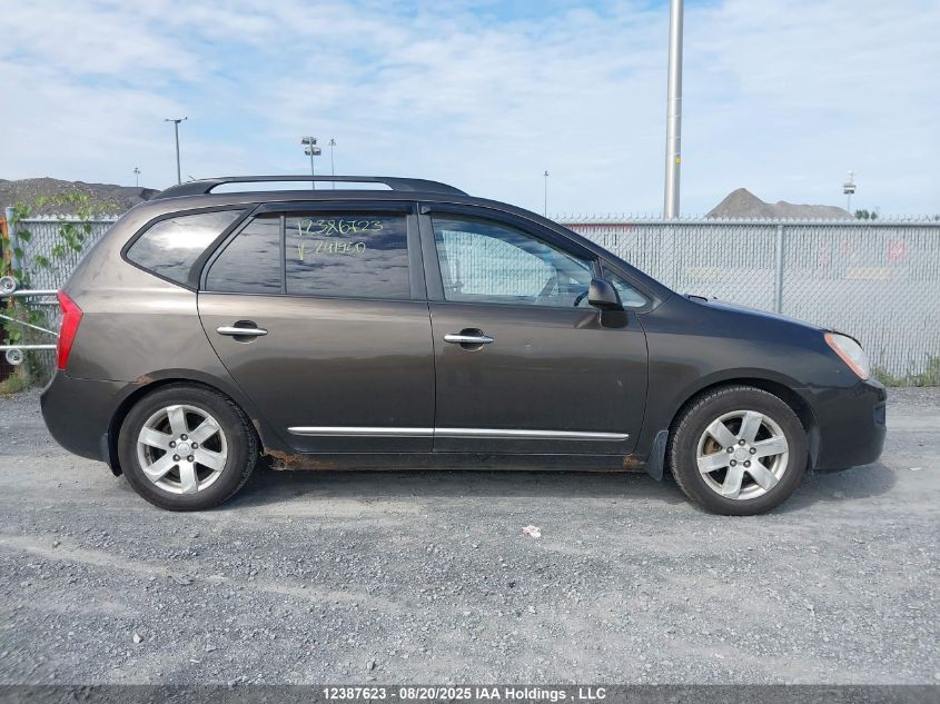 2009 Kia Rondo Lx/Ex VIN: KNAFG528597241950 Lot: 12387623
