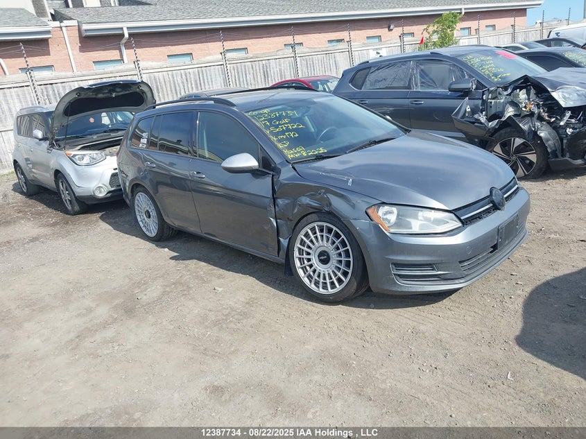 3VW017AU0HM507722 2017 Volkswagen Golf Sportwagen 1.8 Tsi Comfortline/1.8 Tsi Highline/1.8 Tsi Trendline auction photo 1