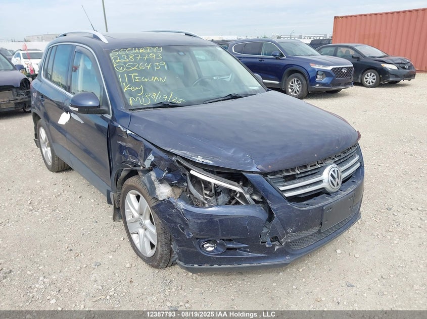 WVGBV7AX5BW526439 2011 VOLKSWAGEN TIGUAN photo no. 8