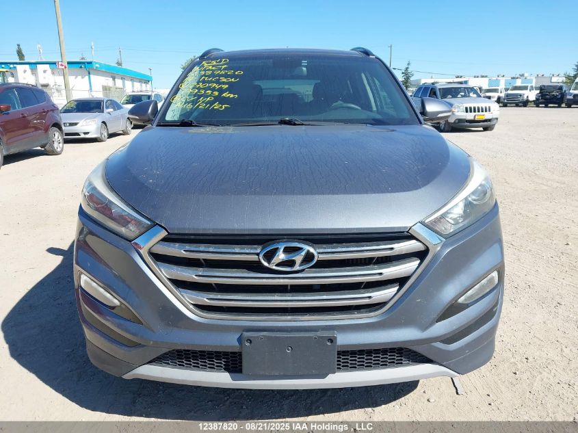 2017 Hyundai Tucson Se VIN: KM8J3CA23HU270949 Lot: 12387820