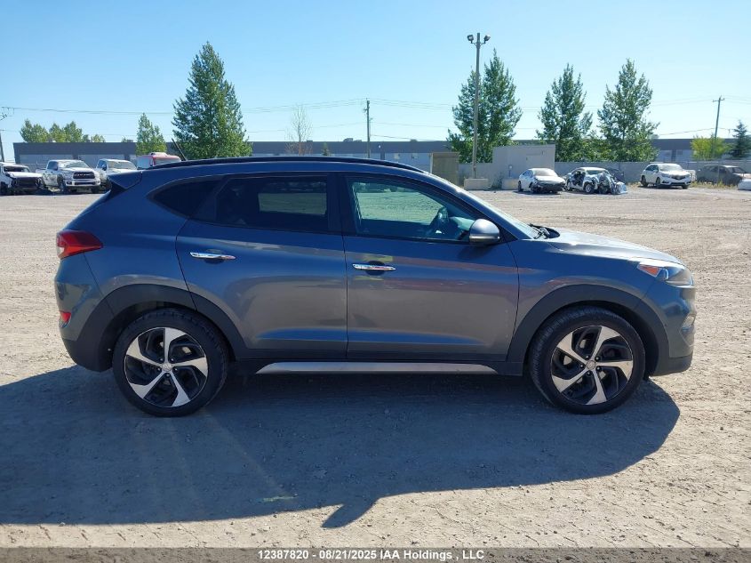 2017 Hyundai Tucson Se VIN: KM8J3CA23HU270949 Lot: 12387820