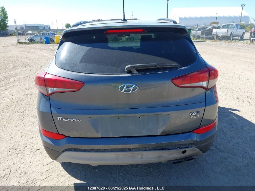 2017 Hyundai Tucson Se VIN: KM8J3CA23HU270949 Lot: 12387820