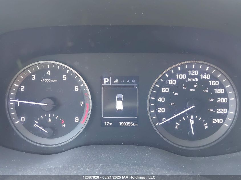 2017 Hyundai Tucson Se VIN: KM8J3CA23HU270949 Lot: 12387820