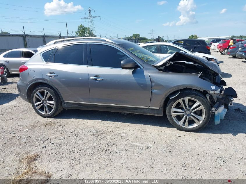 2011 Infiniti Ex35 VIN: JN1AJ0HRXBM855100 Lot: 12387851
