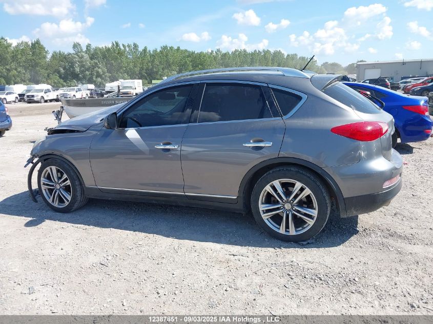 2011 Infiniti Ex35 VIN: JN1AJ0HRXBM855100 Lot: 12387851