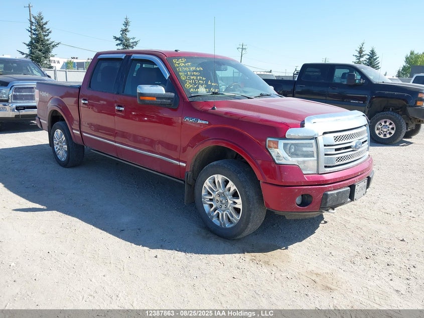 1FTFW1EF5EFC78196 2014 Ford F150 Supercrew auction photo 1