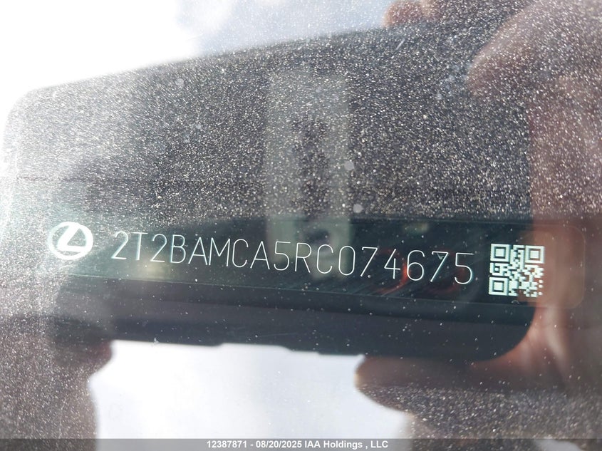 2T2BAMCA5RC074675 2024 LEXUS RX photo no. 9