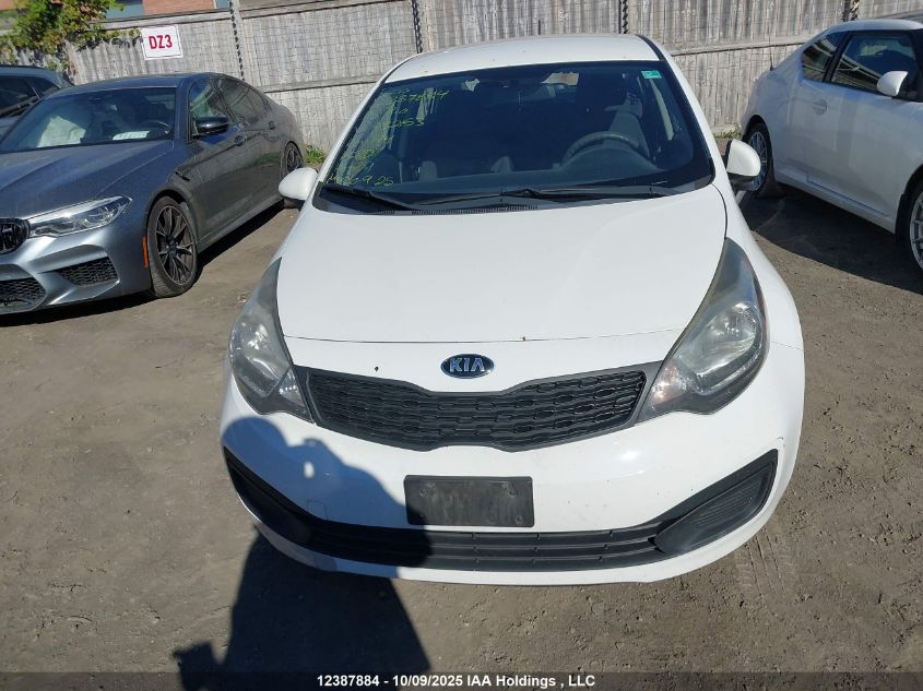 2015 Kia Rio Ex/Ex+/Lx/Lx+/Sx VIN: KNADM4A31F6432153 Lot: 12387884