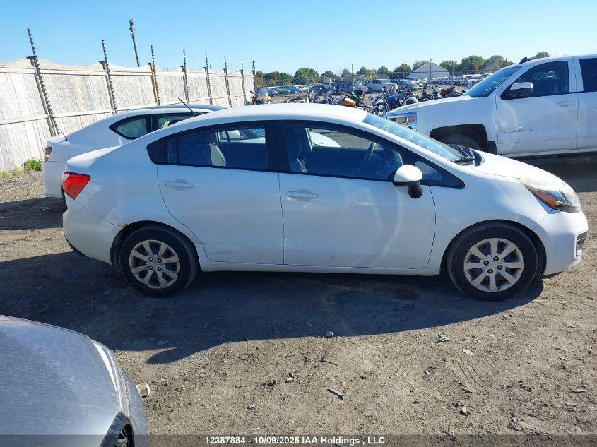 2015 Kia Rio Ex/Ex+/Lx/Lx+/Sx VIN: KNADM4A31F6432153 Lot: 12387884