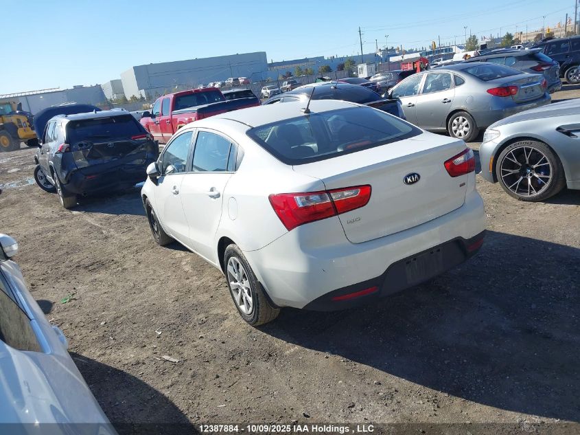 2015 Kia Rio Ex/Ex+/Lx/Lx+/Sx VIN: KNADM4A31F6432153 Lot: 12387884