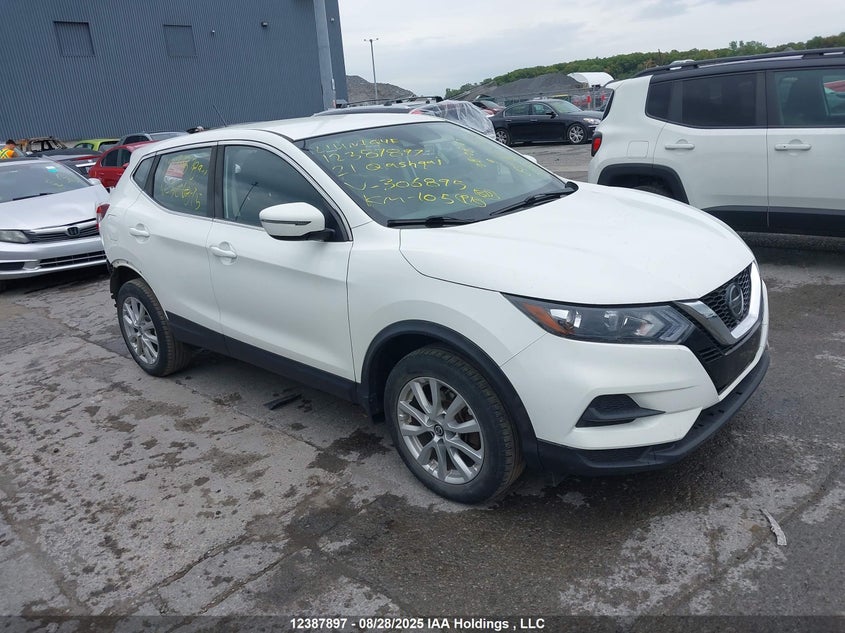JN1BJ1AV3MW306895 2021 Nissan Qashqai S auction photo 1