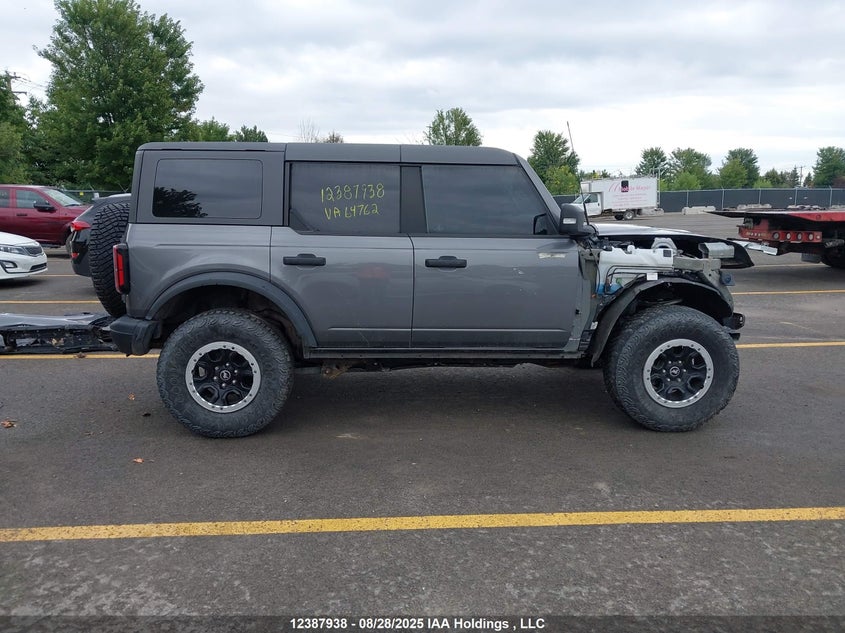 2021 Ford Bronco VIN: 1FMEE5DP0MLA64762 Lot: 12387938