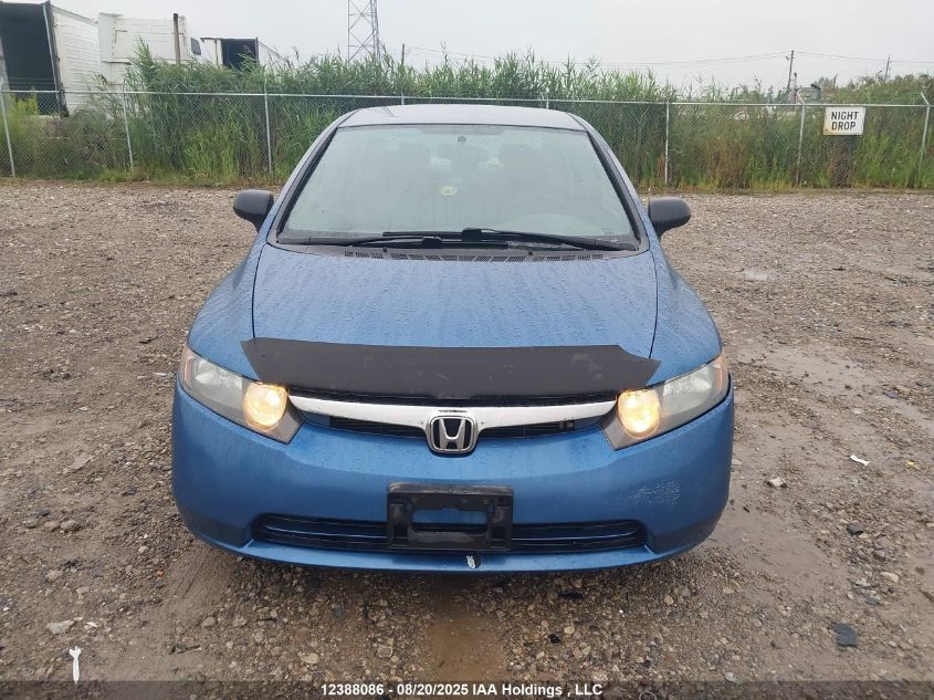 2008 Honda Civic Dx-G VIN: 2HGFA16478H001758 Lot: 12388086