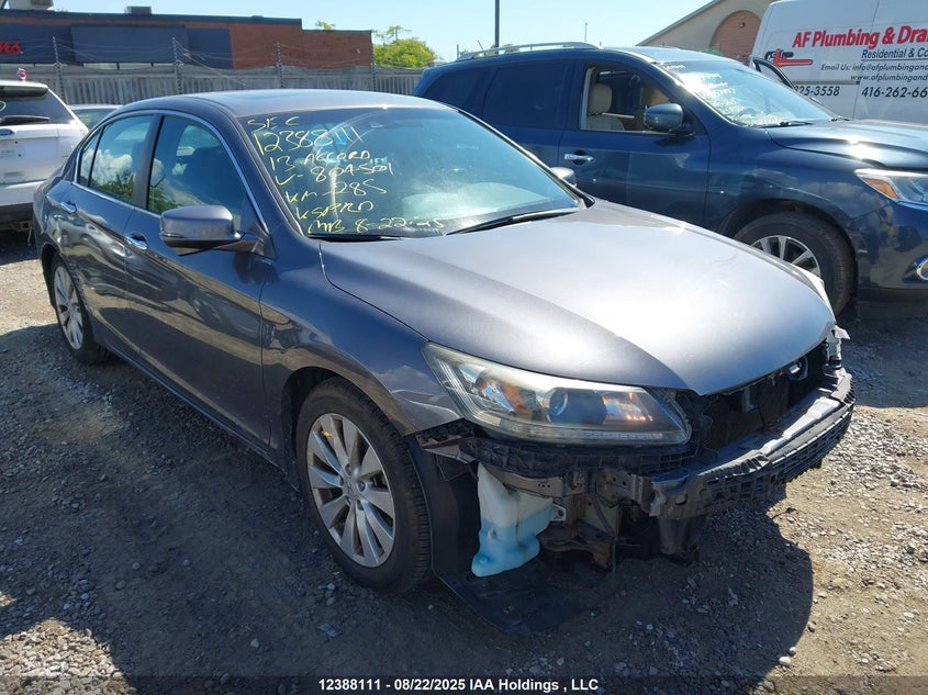 1HGCR2F81DA804501 2013 Honda Accord Ex-L auction photo 1