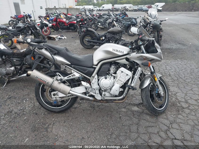 2002 Yamaha Fz1 VIN: JYARN07N82A000542 Lot: 12388164